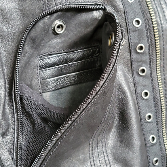 Harley Davidson Leather Riding Jacket - Picture 12 of 14
